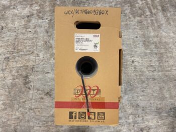 RG6 COAX CABLE BLACK 1000'/BOX