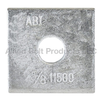 AB 3/16" X 2-1/4" SQ WASHER FOR 5/8" BOLT  100/BX  2 BX/CS