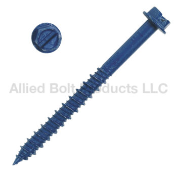 AB 3/16"X1-1/4"B STEEL ANCHOR CONCRETE SCREW 100/PK 32 PK/CS