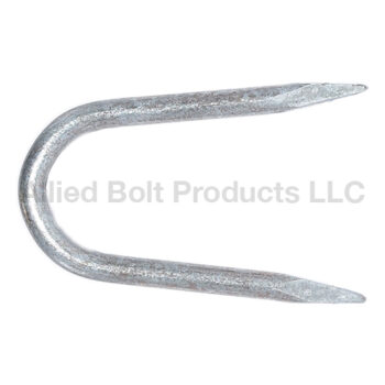 AB 7/8"X2-1/4"X.187" GALV. RLD DIA PT STAPLE 100/BX 4 BX/CS