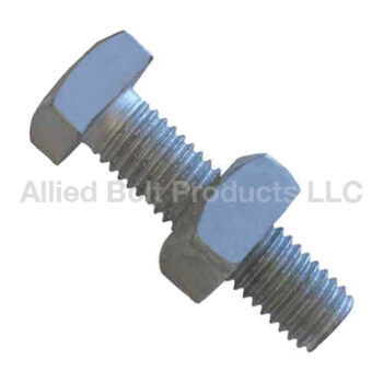 AB BOLT, MACHINE, 5/8" X 6", HOT DIP GALV., SQ. NUT 6" THREA