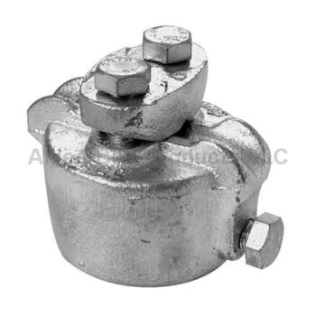 AB END FITTING FOR SIDEWALK GUY FIXTURE FOR 2" PIPE  5/BX