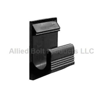 AB HORIZONTAL SIDING CLIP - BK FOR RG59, RG6 100/PK 16 PK/CS