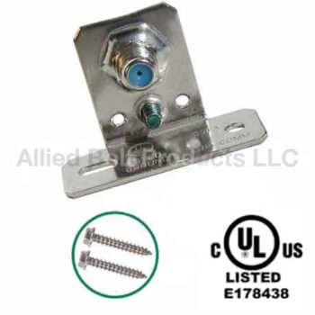 AB SINGLE GROUND BLOCK STAINLESS STEEL