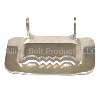 AB 1/2" BUCKLES EAR-LOKT STYLE 201 SS  100/PK  8 PK/CS
