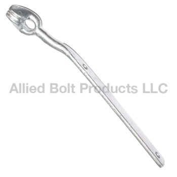 AB 5/8" LONG WALL STRAP W/ THIMBLE GUY END  5/BX
