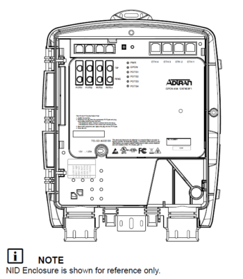 ADTRAN 454 ONT 4P/4GE OUTDOOR