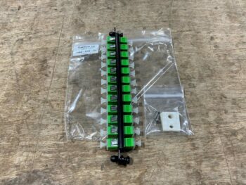 TIE KIT, ADAPTER PLATE, 12 x SC APC SM TRIMMED TO CASSETTE H