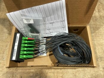 SPLITTER MOD WITH 2-1X16 SPLITTERS SCA RUGGEDIZED JACKET.