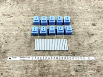 DTC8 Main Grommet Kit, Qty:10 Double HOLE (.156"-.170")