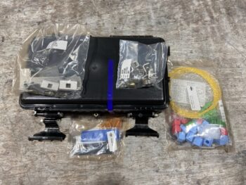 PLP 8 PORT AERIAL TERMINAL CLOSURE SCAPC 900UM FLAT DROP