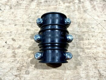 COUPLING, REMOVEABLE , SPLIT PLASTIC 1.25" DUCT