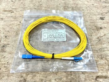 SCU-LCU SIMPLEX SINGLEMODE YELLOW FIBER JUMPER 2MM 7M