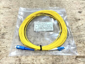 SCU-LCU SIMPLEX SINGLEMODE YELLOW FIBER JUMPER 2MM 10M