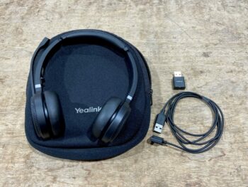 YEALINK WH62 STEREO WIRELESS HEADSET DECT/USB PORTABLE TEAMS