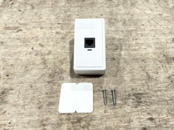 BELDEN PS5 DVO BASEBOARD JACK 1 PORT WHITE AX100384