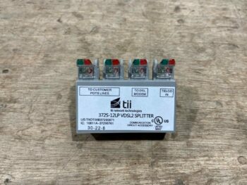 TII LOW PROFILE XDSL POTS SPLITTER. IPTV. NID MOUNT.