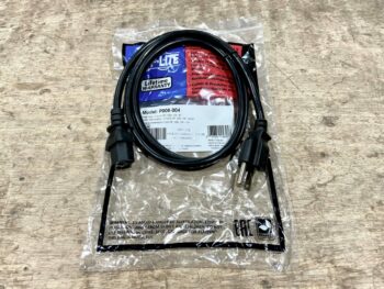 4FT POWER CORD C13 TO 5-15P 120V 10Z 18AWG NEMA5