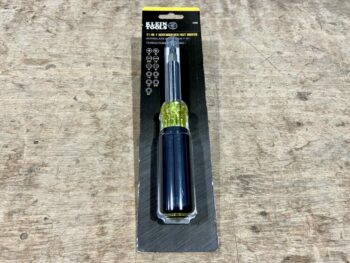KLEIN MULTI-BIT SCREWDRIVER/NUT DRIVER 11-IN-1 PH SI SQ TORX