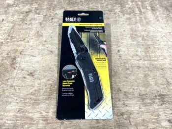 KLEIN POCKET KNIFE SPRING ASSISTED OPEN
