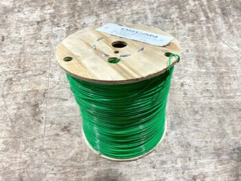 1500M ROLL OF #14 GREEN SOLID GROUND WIRE