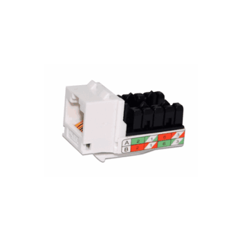 CAT5E HD MODULE (110) - KEYSTONE WHITE TSOC 50/BX