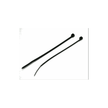 8" BLACK UV TYRAP 100/PKG TRANSGLOBAL