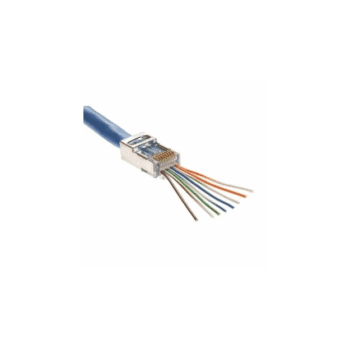 EZ-RJ45 SHIELDED CAT6 SOLID WIRE PLUG. PACK OF 10