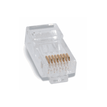 TSOC CAT6 SOLID MOD PLUG 50/BAG