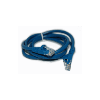 1FT BLUE CAT6 MOLDED BOOTED PATCH CABLE