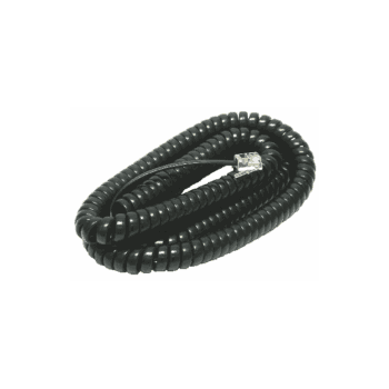 25FT BLACK HANDSET CORD MOD/MOD