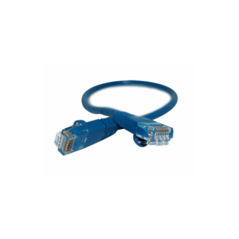 TSOC 5FT CAT 5E MOLDED BOOTED PATCH CABLE, BLUE