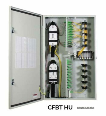 CHARLES FIBER TERM HUB ULTRA 384 CAP W 32 PATCH PLATE POS