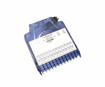 CLEARFIELD  BLUE CASSETTE w /MPO TO LC/UPC ADAPTERS