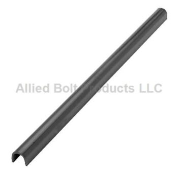 AB 1/2'X8' GROUND WIRE MOLDING PVC UVR BLACK (125PKG)